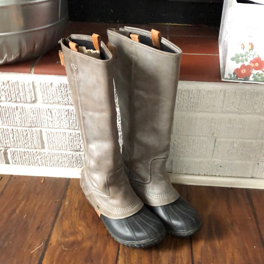 Charcoal Slimpack Sorel Riding Boots